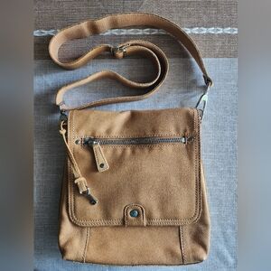 NWOT Fossil Leather Crossbody Bag